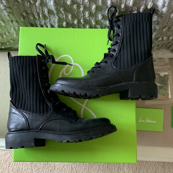 Sam Edelman Lydell Combat boots sz 6.5 - Picture 3 of 10